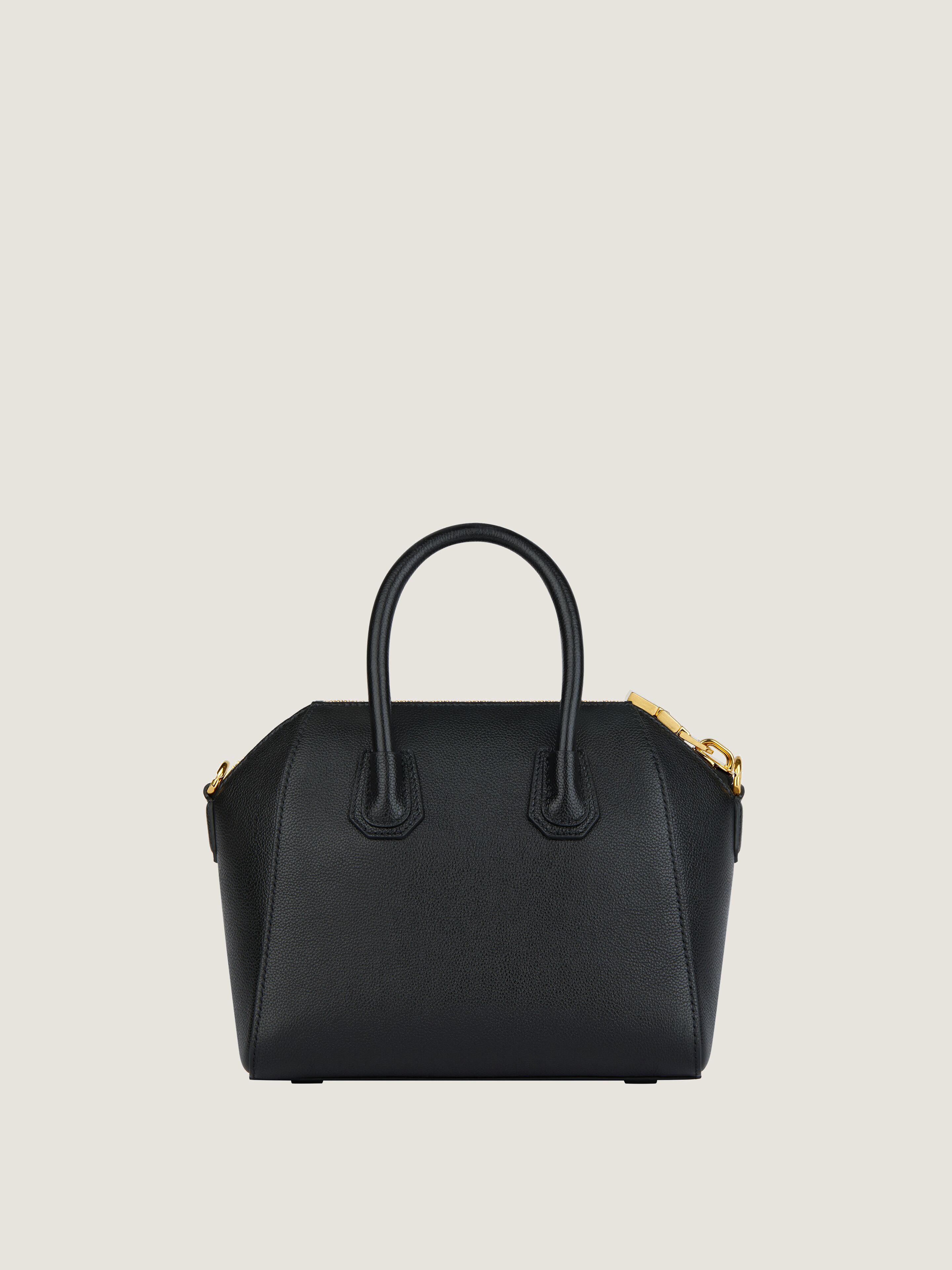 Mini Antigona bag in grained leather